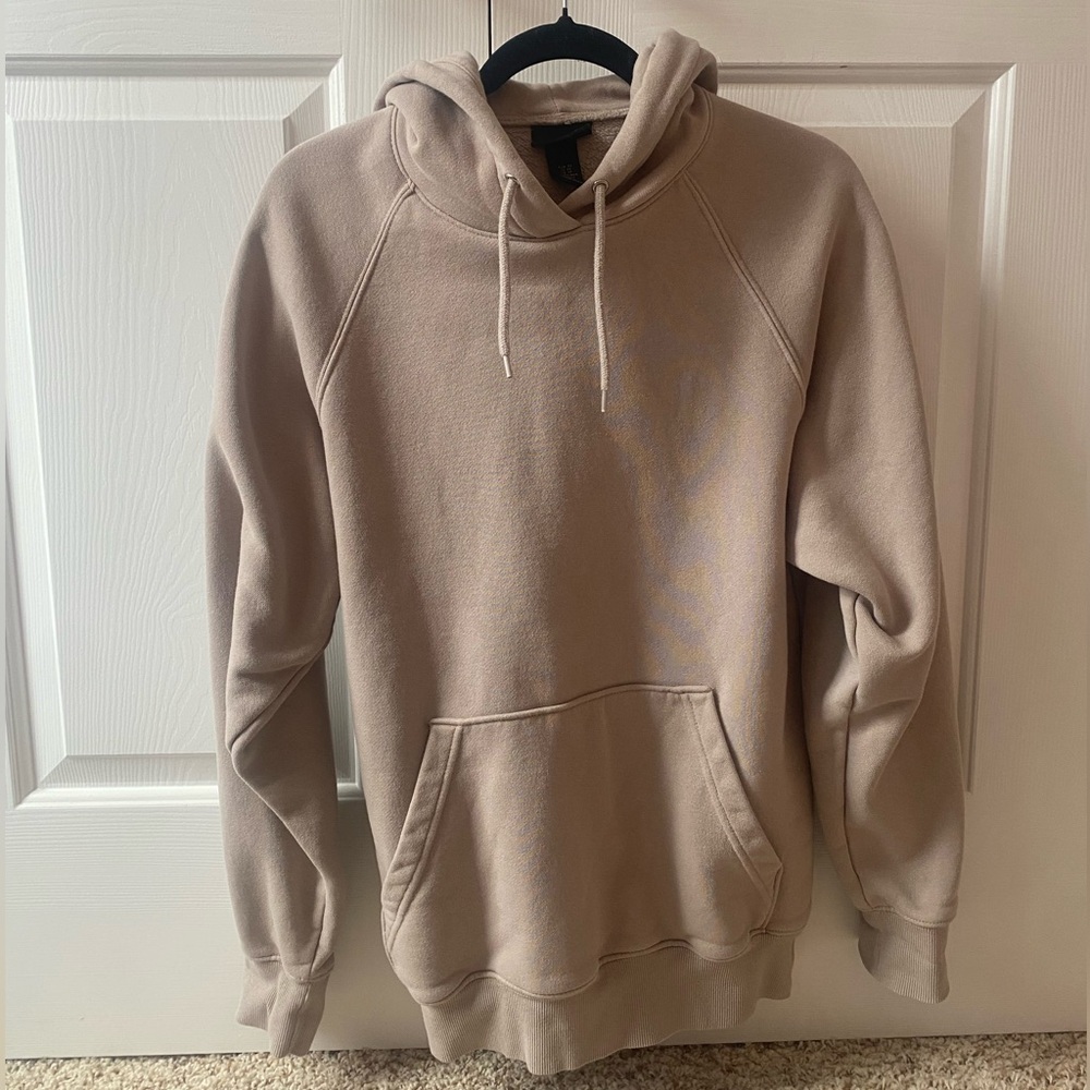 H&M Oversized Beige Hoodie